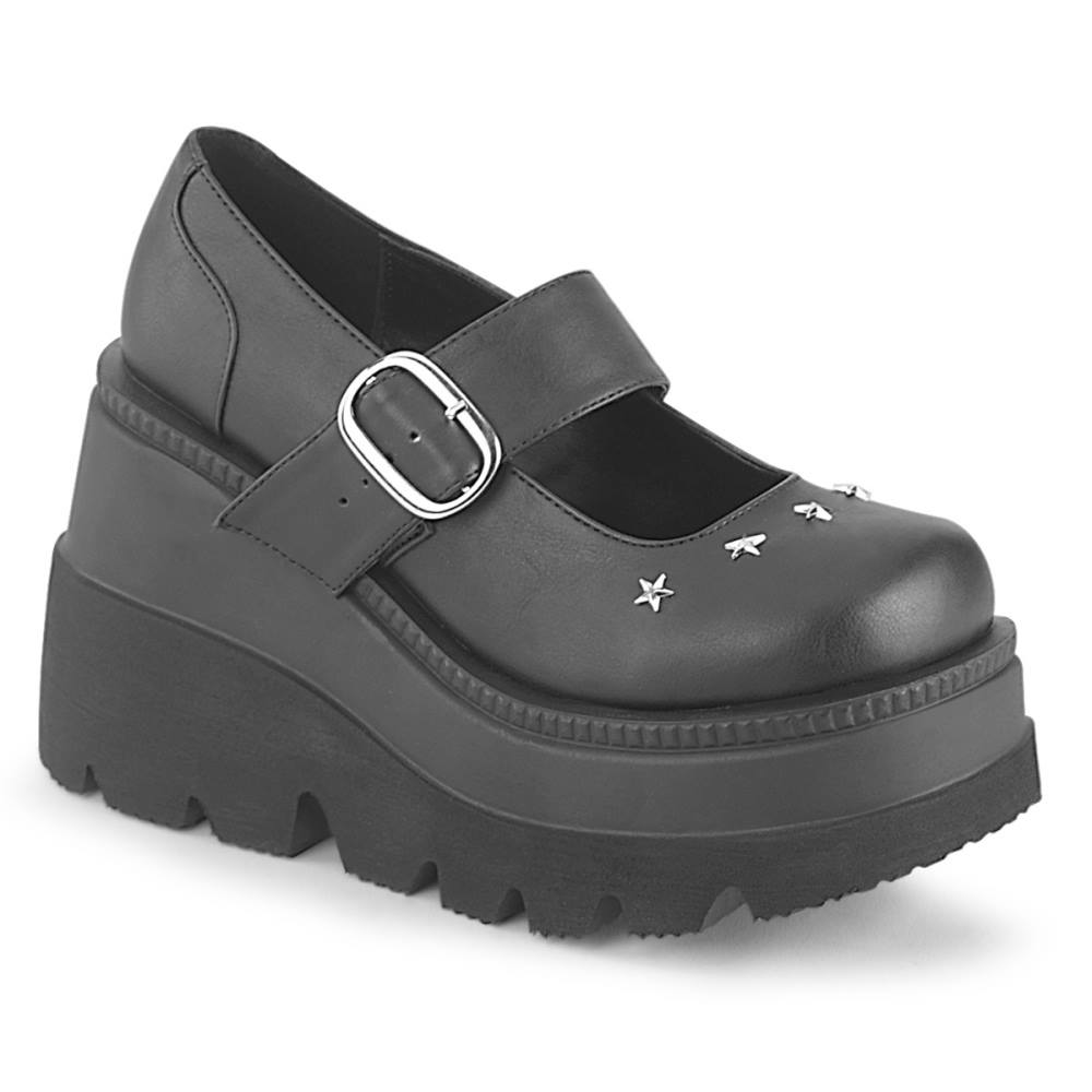 DemoniaCult - SHAKER23 Wedges - Black Product image